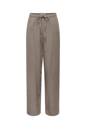 Only Only onlsiesta mw pull-up linen bl pnt noos Broek walnut