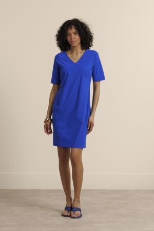 Studio Anneloes Studio Anneloes silvie ssl dress 14001 Jurk 7301 electric blue