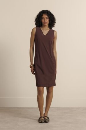 Studio Anneloes Studio Anneloes silvie sls dress 14002 Jurk 8600 chestnut