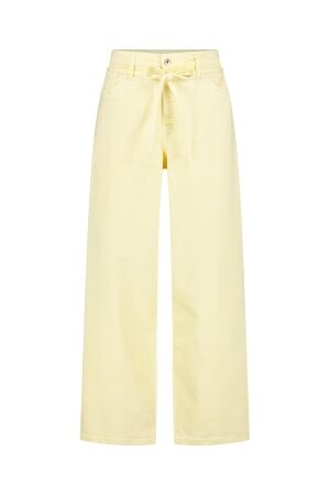 Studio Anneloes Studio Anneloes babet denim trousers 13922 Loose fit 2100 butter yellow