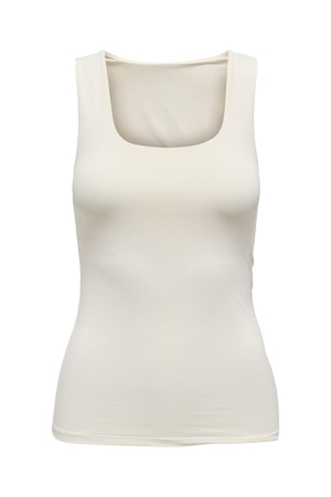 Only Only onlea s/l 2-ways fit top jrs noos 15278090 Tops en Singlets cloud dancer