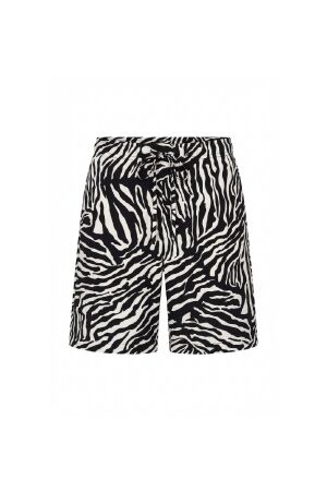 Studio Anneloes Studio Anneloes grayden zebra short 14414 Korte broeken 9017 black/ecru