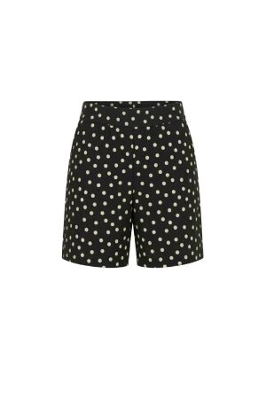 Studio Anneloes Studio Anneloes lexie dot short 14423 Korte broeken 9017 black/ecru