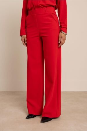 Studio Anneloes Studio Anneloes lexie bonded trousers 14291 Broek 4100 rich red