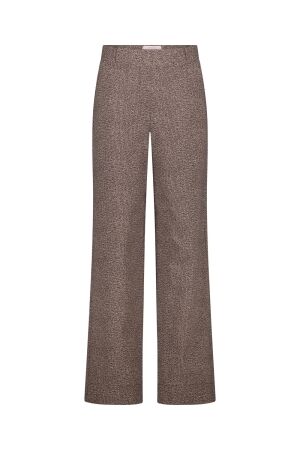 Studio Anneloes Studio Anneloes lexie tweed look trousers 14305 Broek 9014 black/kit