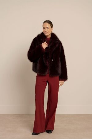 Studio Anneloes Studio Anneloes gilian coat 14308 Winterjassen 3900 red wine