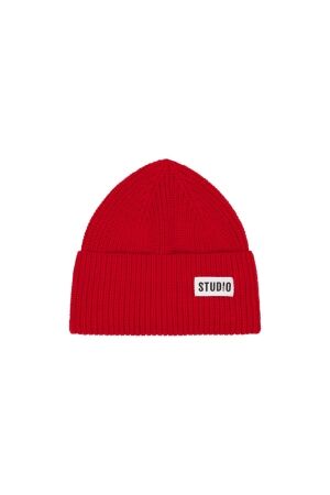 Studio Anneloes Studio Anneloes benthe beanie 14310 Mutsen 4100 rich red