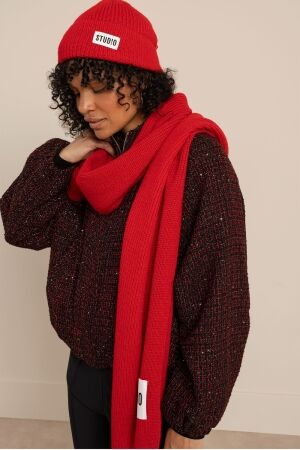 Studio Anneloes Studio Anneloes sandy scarf 14311 Sjaals 4100 rich red
