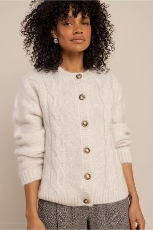 Studio Anneloes Studio Anneloes carry cable cardigan 14325 Vest 1400 kit