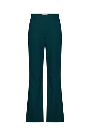 Studio Anneloes Studio Anneloes flair bonded trousers 14201 Flared 8300 dark teal