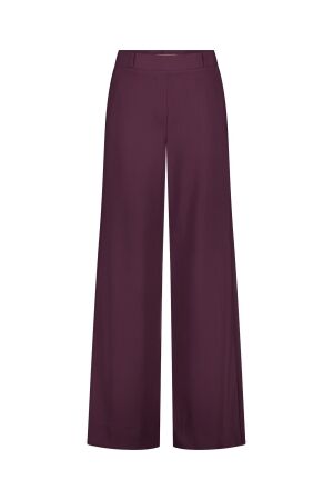 Studio Anneloes Studio Anneloes lexie bonded trousers 14204 Broek 4800 aubergine