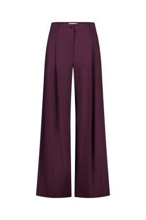 Studio Anneloes Studio Anneloes scully trousers 14206 Broek 4800 aubergine