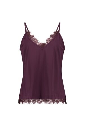Studio Anneloes Studio Anneloes mitzie lace top 14210 Tops en Singlets 4800 aubergine