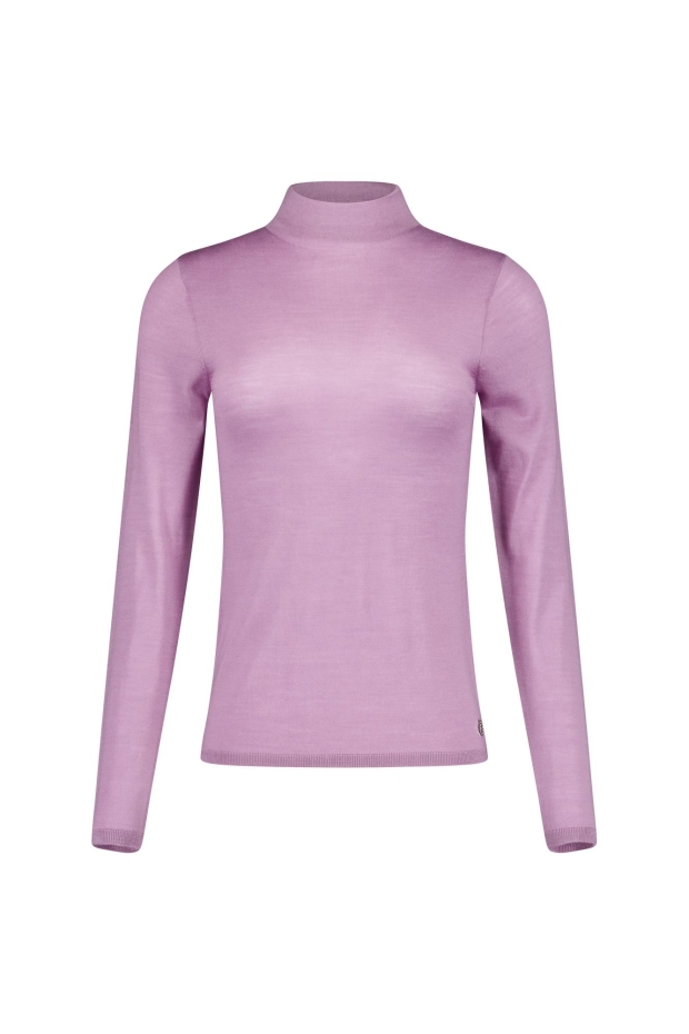 Studio Anneloes Reggie col pullover 14220 4700 light aubergine