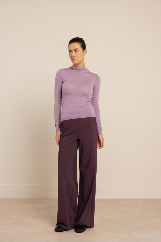 Studio Anneloes Reggie col pullover 14220 4700 light aubergine