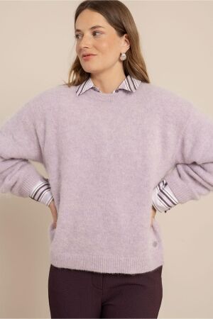 Studio Anneloes Studio Anneloes lisette pullover 14225 Trui 4700 light aubergine