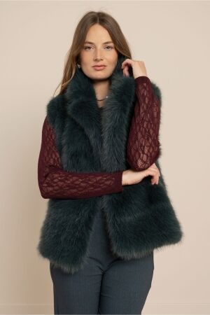 Studio Anneloes Studio Anneloes charly gilet 14229 Gilets 8300 dark teal