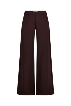 Studio Anneloes Studio Anneloes luz twill trousers 14250 Broek 8700 espresso