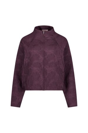 Studio Anneloes Studio Anneloes mels bomber jacket 14254 Jackets 4800 aubergine