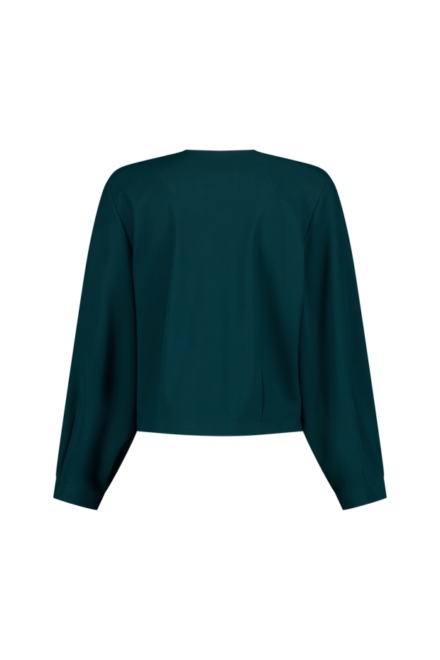 Studio Anneloes Jory jacket 14251 8300 dark teal