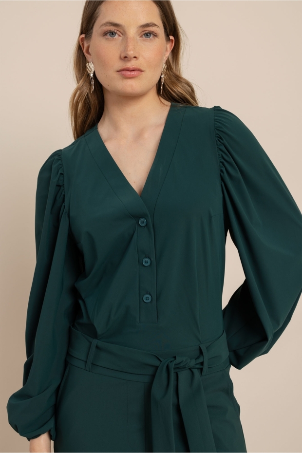 Studio Anneloes Cherie jumpsuit 14258 8300 dark teal