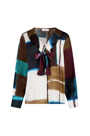 Studio Anneloes Studio Anneloes yenthe top 14270 T-shirt Lange mouw 9997 multi color