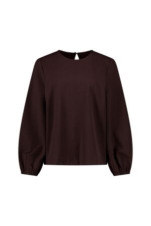 Studio Anneloes Studio Anneloes florente twill top 8700 espresso