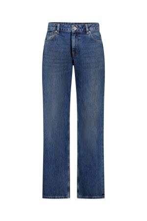 Studio Anneloes Studio Anneloes sage straight denim trousers 14287 Straight leg 9808 vintage stone
