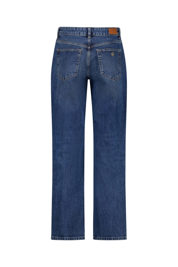 Studio Anneloes Sage straight denim trousers 14287 9808 vintage stone