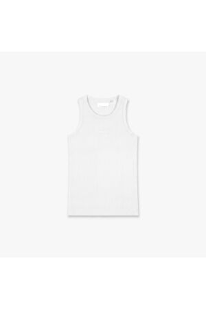 Croyez Homme Croyez Homme croyez ribbed tank top Tanktops white