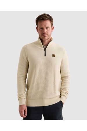 PME Legend PME Legend cotton mouline (organic) pkw2610301 Trui 7013 bone white