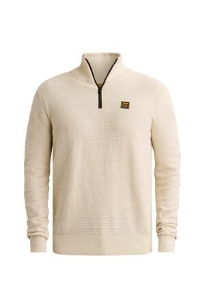 PME Legend PME Legend cotton mouline (organic) pkw2610301 Trui 7013 bone white