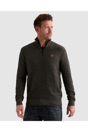 PME Legend PME Legend cotton mouline (organic) pkw2610301 Trui 9067 jet black