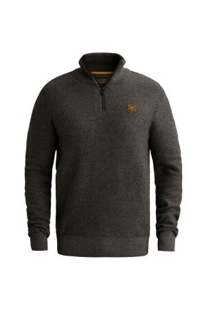 PME Legend PME Legend cotton mouline (organic) pkw2610301 Trui 9067 jet black