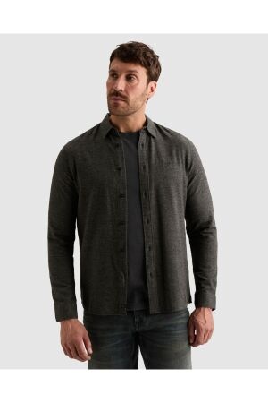 PME Legend PME Legend skynight grindle shirt psi2610203 Overhemd 9067 jet black