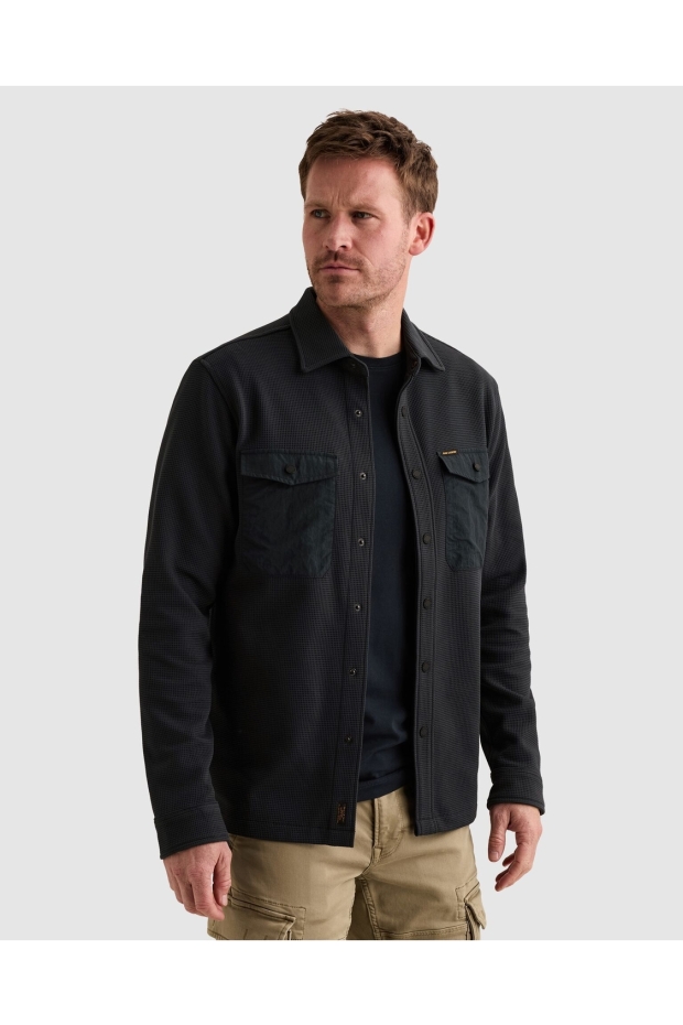 PME Legend The Jones Jersey Waffle/overshirt PSI2610288 5281 salute