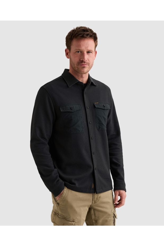 PME Legend The Jones Jersey Waffle/overshirt PSI2610288 5281 salute