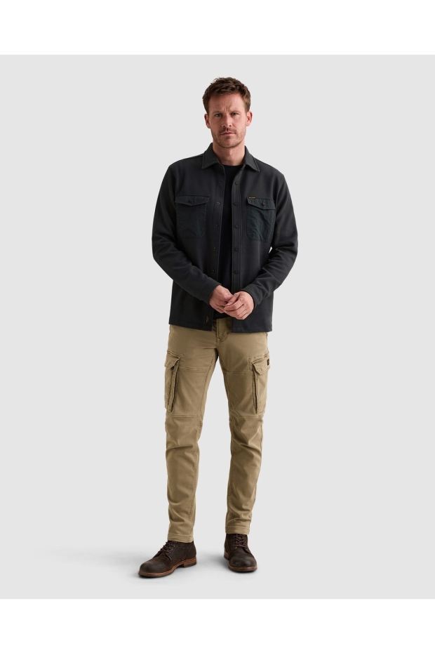 PME Legend The Jones Jersey Waffle/overshirt PSI2610288 5281 salute