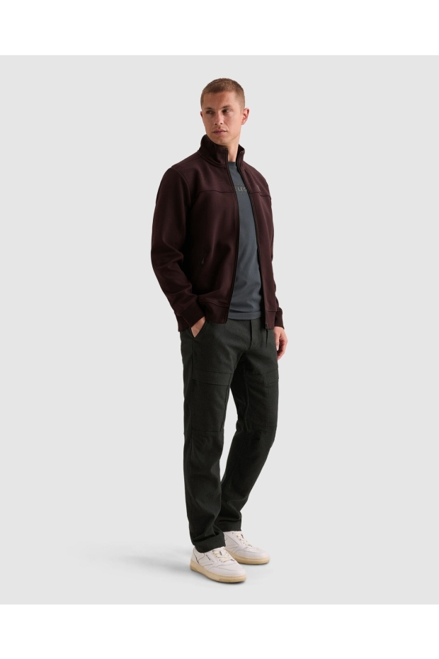 PME Legend interlock sweat PSW2610475 4357 dark aubergine