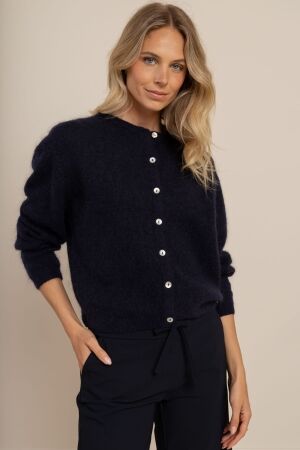 Studio Anneloes Studio Anneloes bibi cardigan 91545 Vest 6900 dark blue