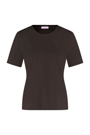 Studio Anneloes Studio Anneloes travel tee 94813 T-shirt Korte mouw 8700 espresso