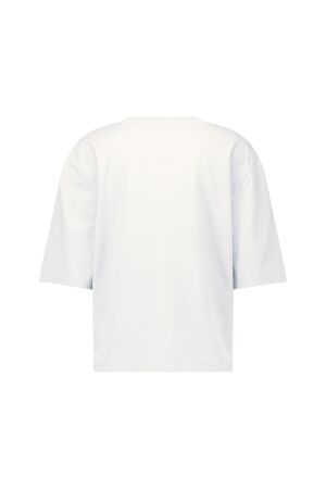 Studio Anneloes Studio Anneloes fiore vneck t-shirt 94855 T-shirt Korte mouw 1000 white