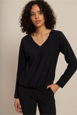 Studio Anneloes Studio Anneloes vicky ls shirt 94858 T-shirt Lange mouw 9000 black
