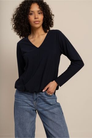 Studio Anneloes Studio Anneloes vicky ls shirt 94858 T-shirt Lange mouw 6900 dark blue