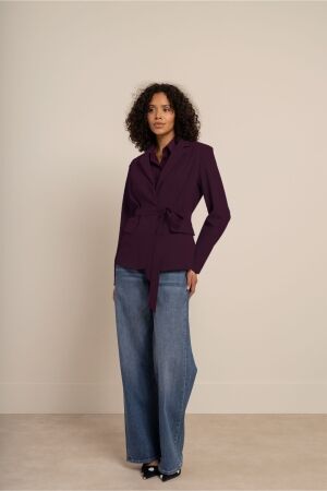 Studio Anneloes Studio Anneloes elin blazer 94859 Blazers 3800 blackberry
