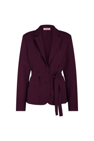 Studio Anneloes Studio Anneloes elin blazer 94859 Blazers 3800 blackberry