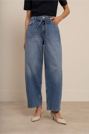 Studio Anneloes Studio Anneloes babet denim trousers 94862 Barrel fit 6303 mid jeans