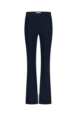 Studio Anneloes Studio Anneloes flair winter bonded trousers 94864 Flared 6900 dark blue