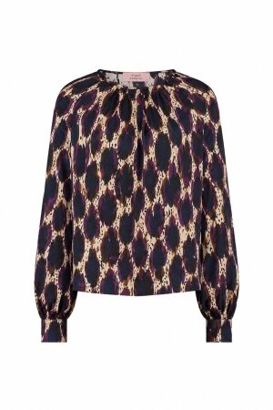 Studio Anneloes Studio Anneloes charleze animal top 14008 T-shirt Korte mouw 9997 multi color