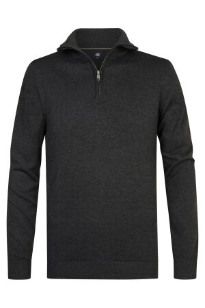 Petrol Petrol m-ros-kwc202 knitwear collar Trui 9080 steal melee